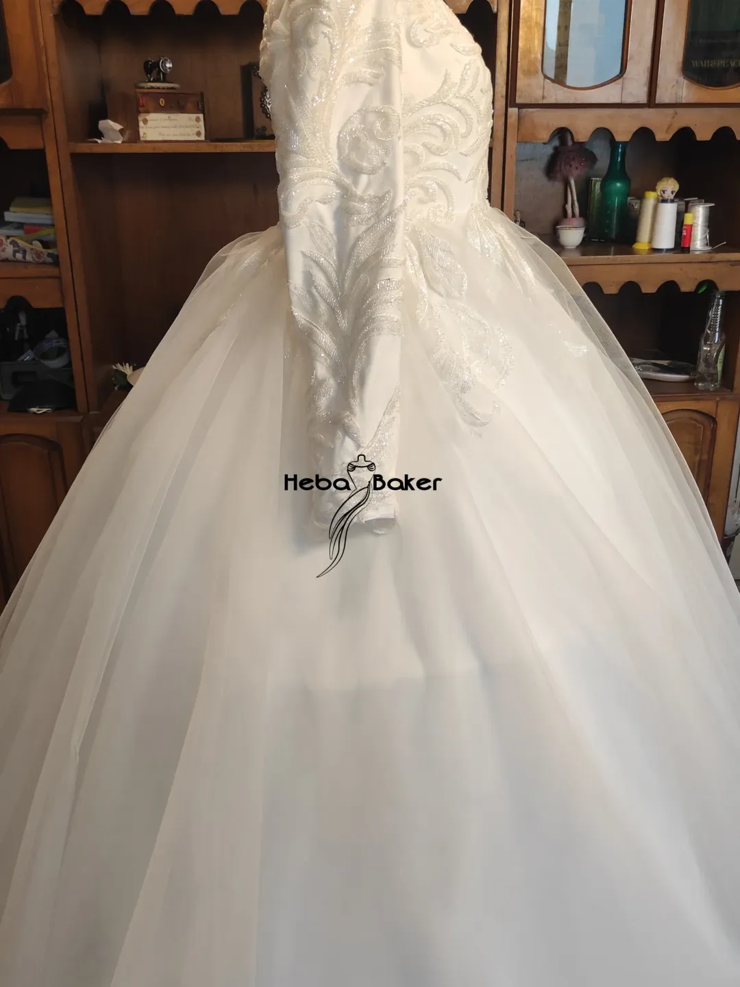 Velvet Emerald Gown
